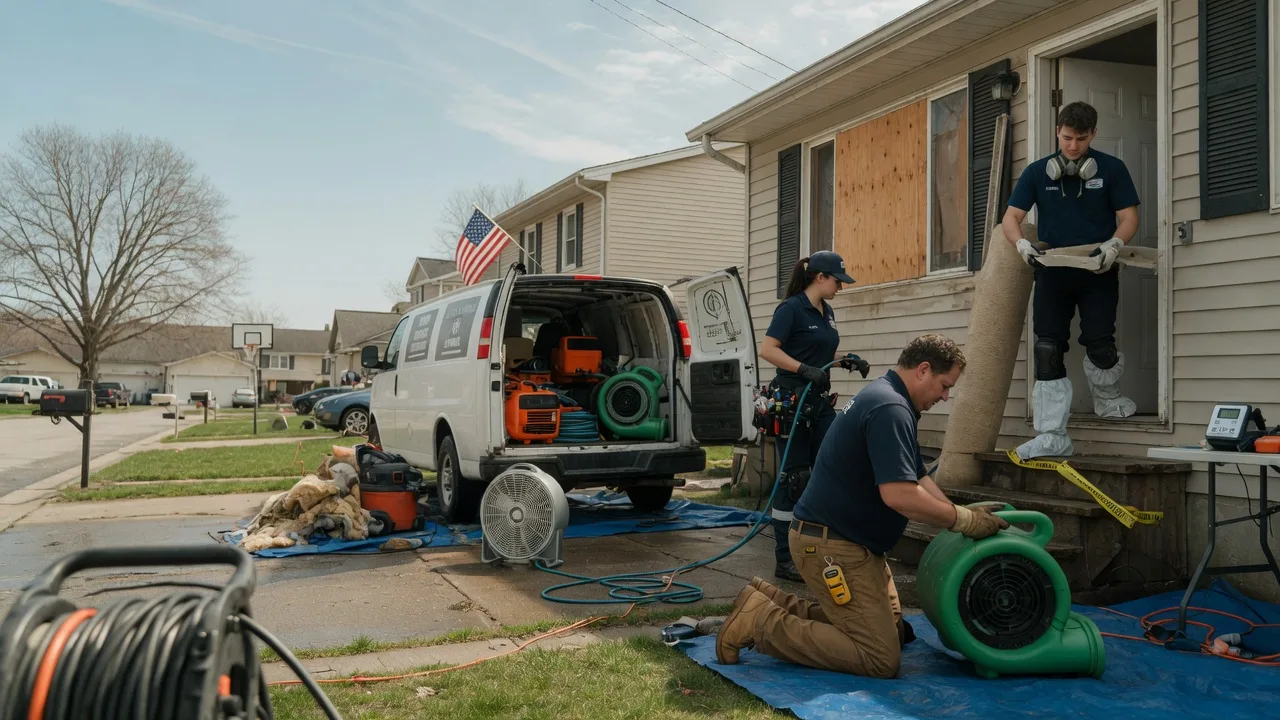 Water Damage Restoration in Melvindale, MI near me
